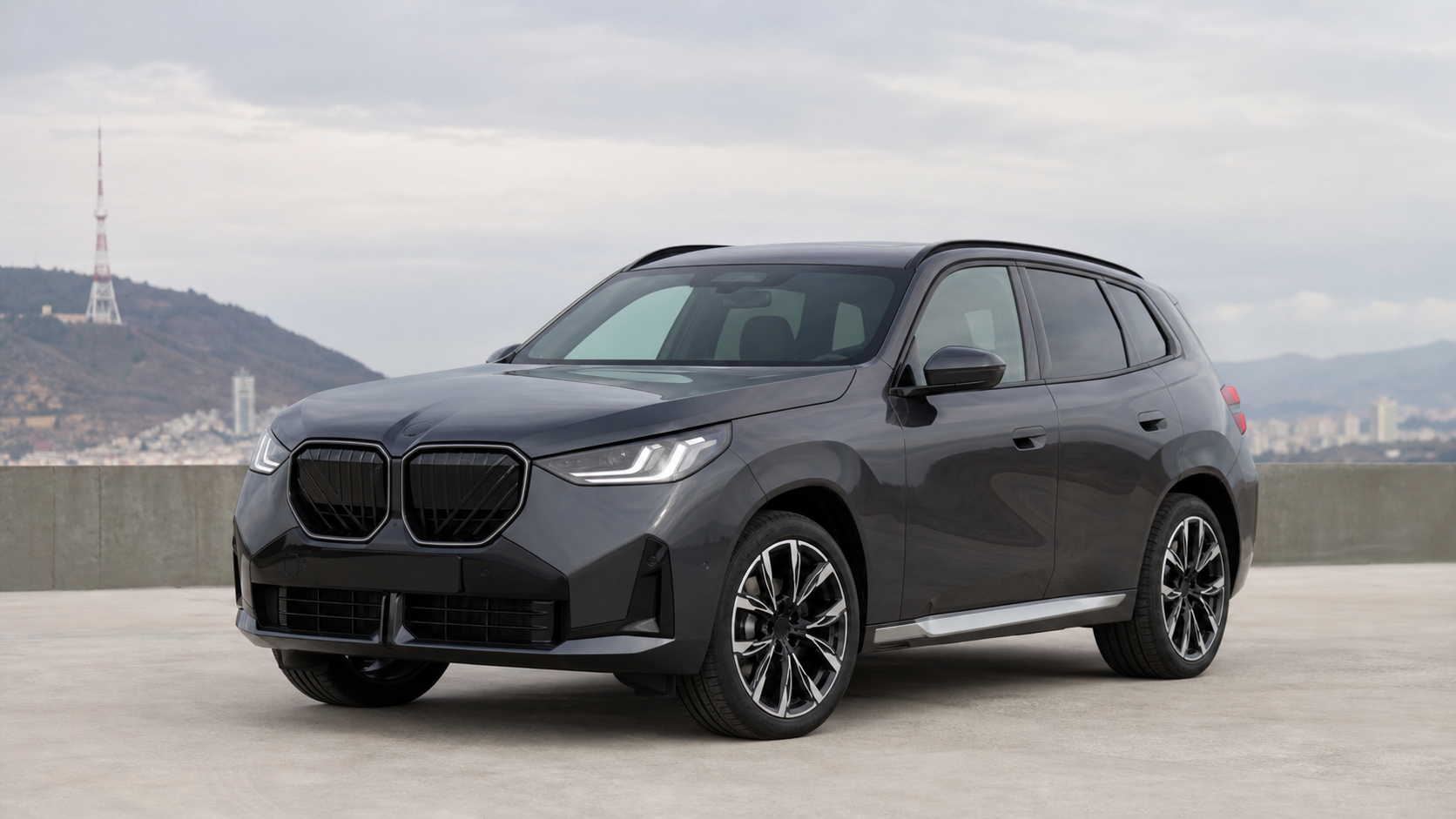 Новый BMW X3 2025 — демонстрационное фото Geo Car com