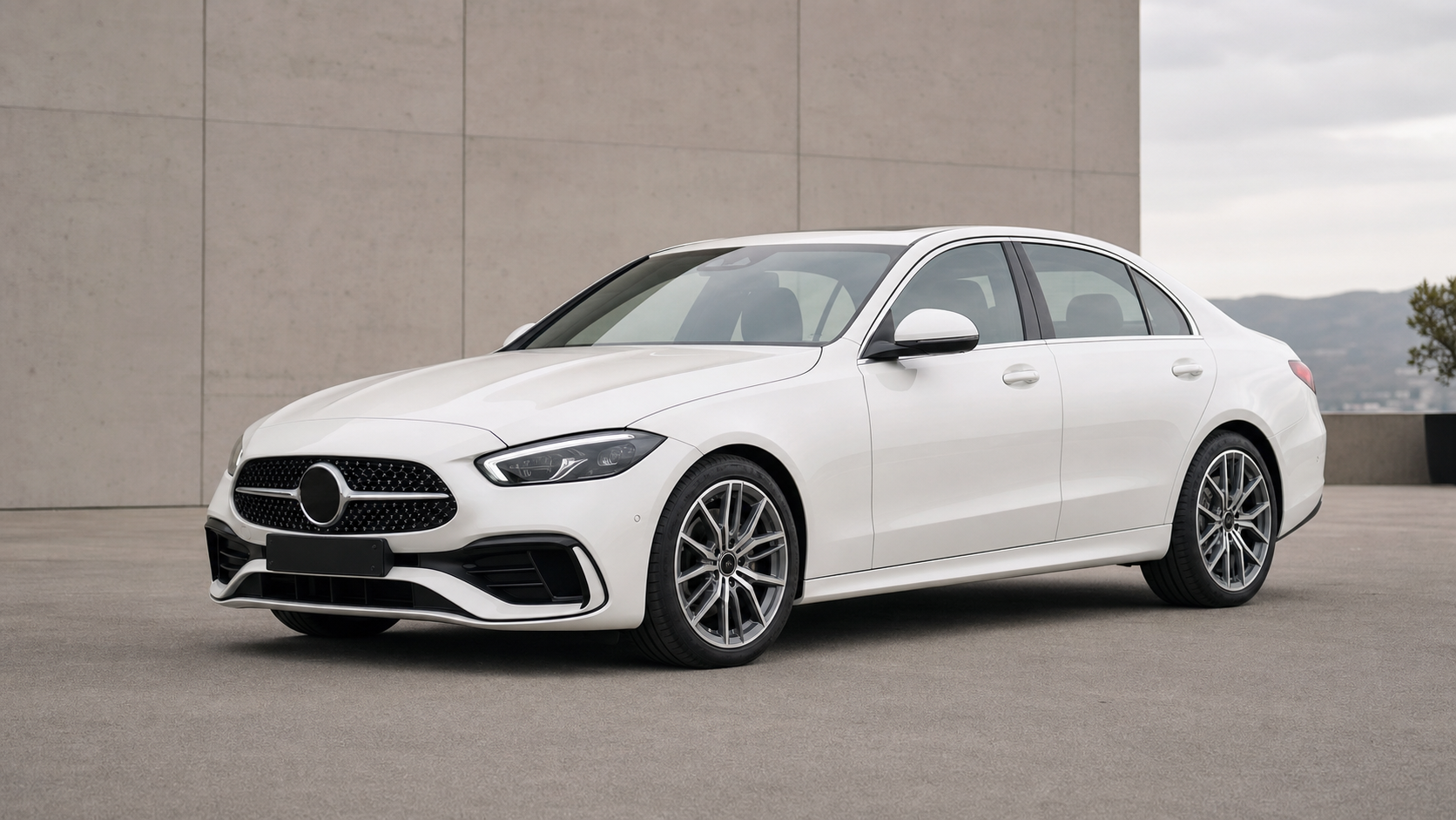 Новый Mercedes-Benz C-Class 2025 — демонстрационное фото Geo Car com